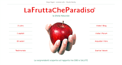 Desktop Screenshot of lafruttacheparadiso.com